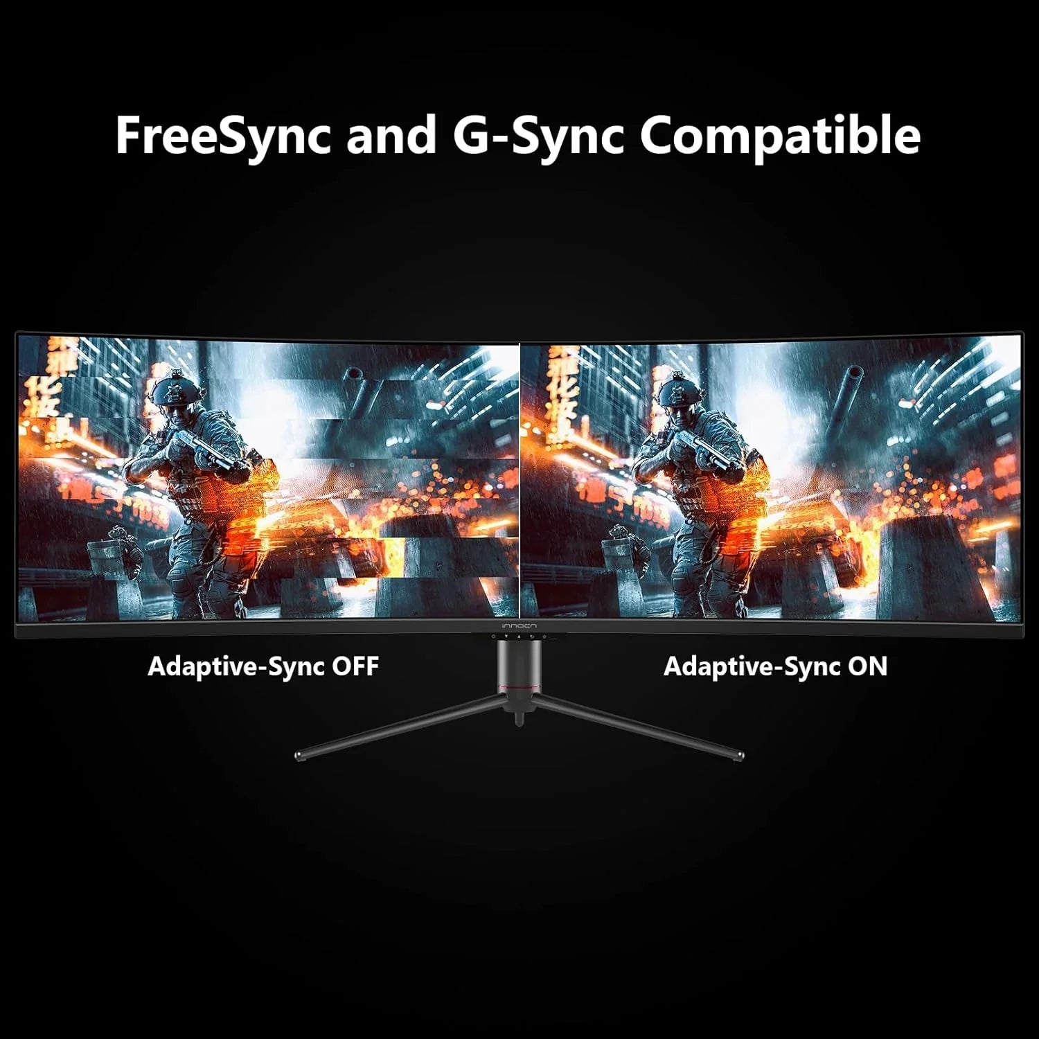 1787687626_ajdytaqU 49 Curved gamingowy monitor, 144Hz, HDR400, USB-C, 49C1G