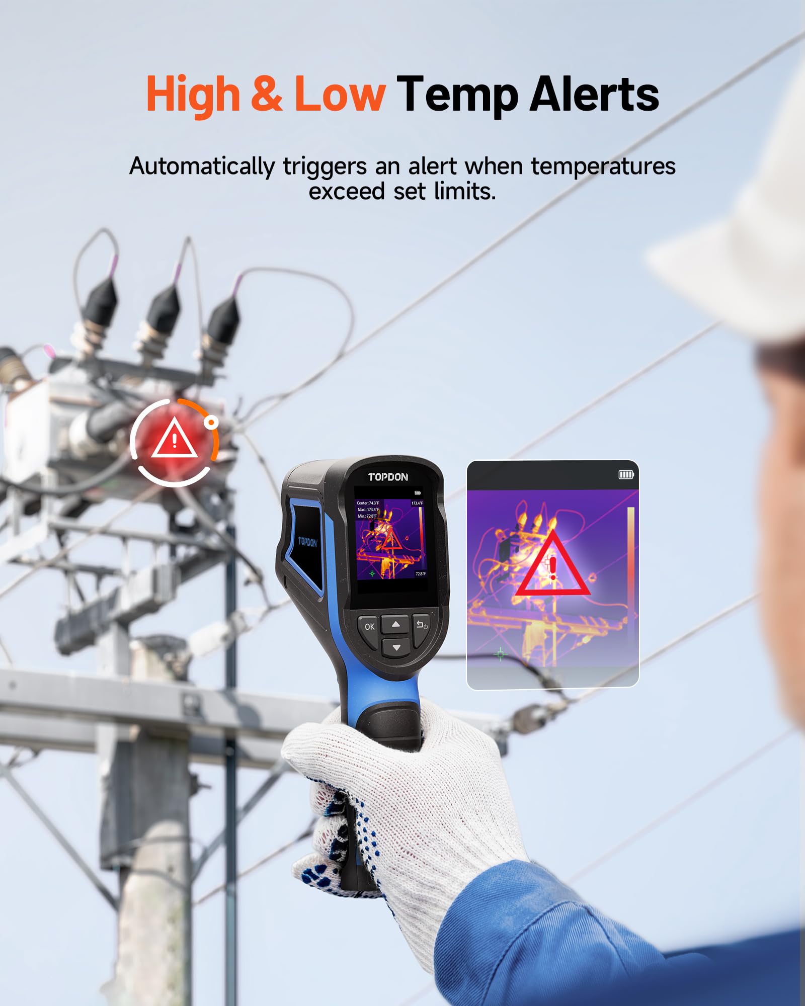 TC004 mini Thermal Imaging kamera, 240 X 240 Res