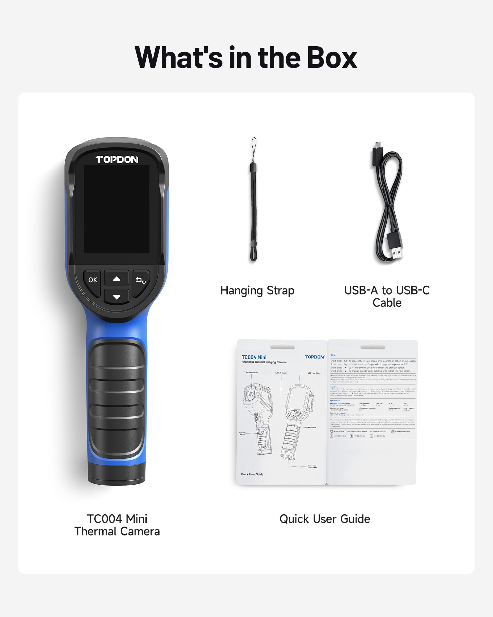 TC004 mini Thermal Imaging kamera, 240 X 240 Res