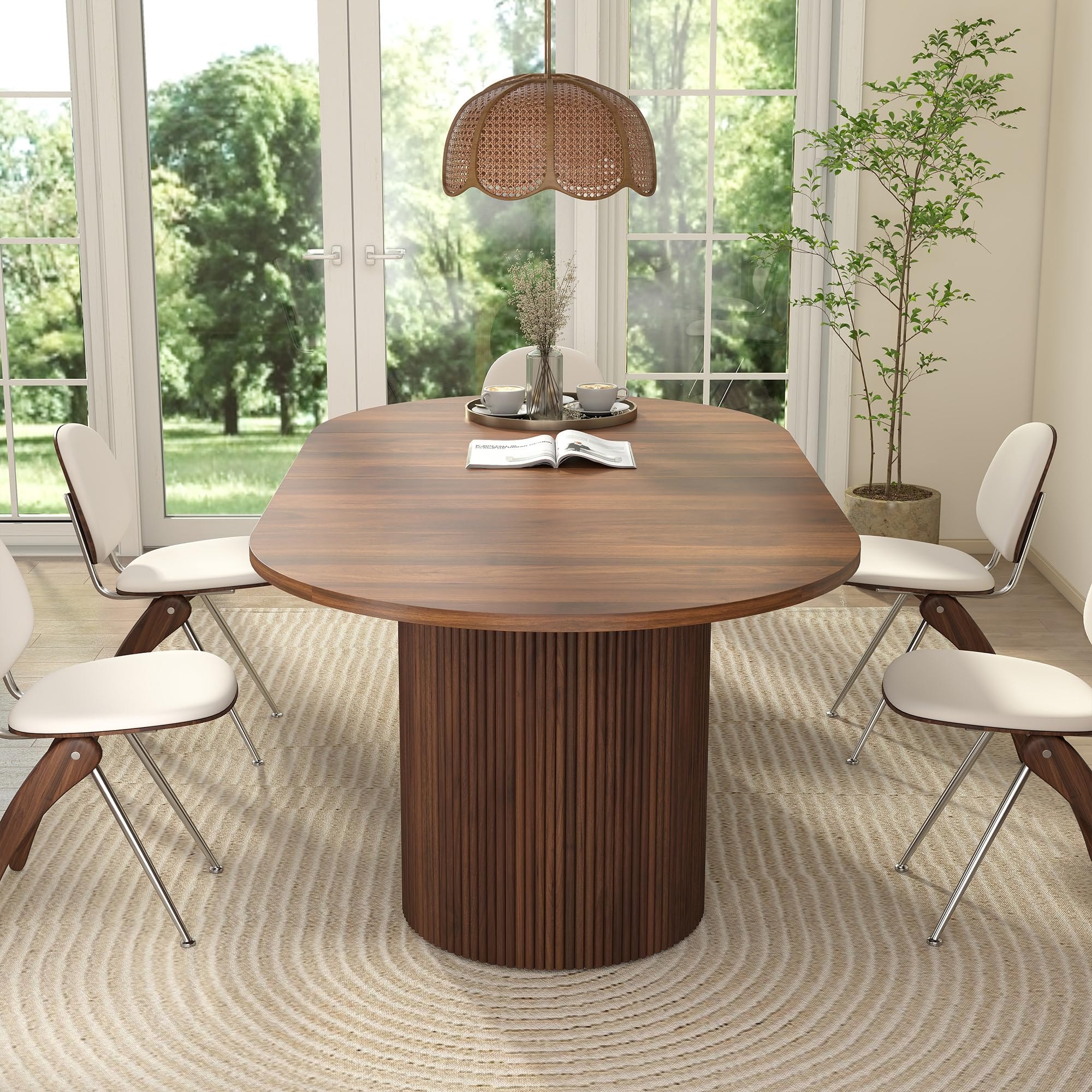 41-78 Extendable do 4-8 stol jadalniany, Walnut