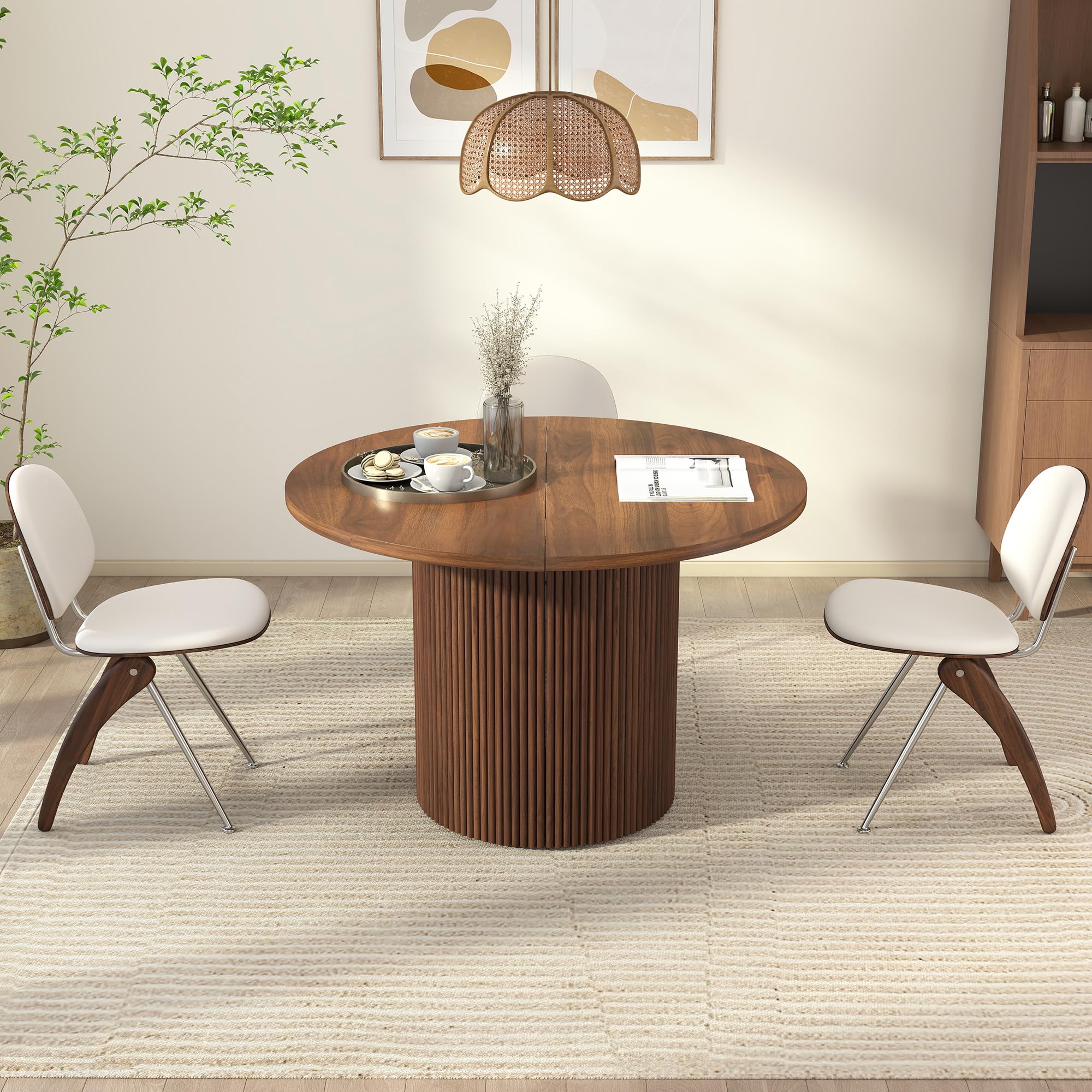 41-78 Extendable do 4-8 stol jadalniany, Walnut