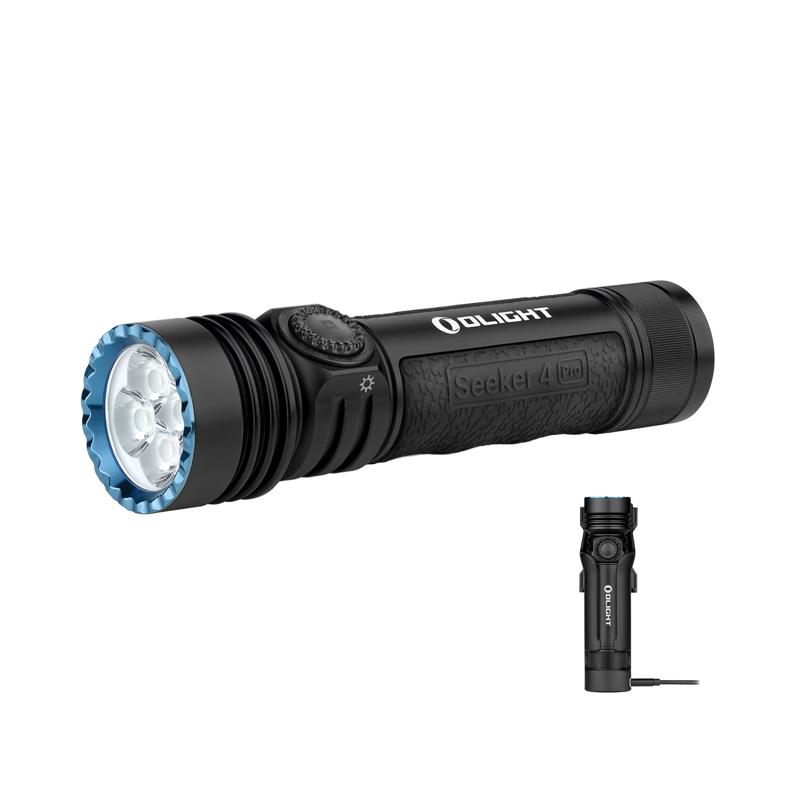 Seeker 4 Pro akumulatorowy Flashlight, 4600 Lumens