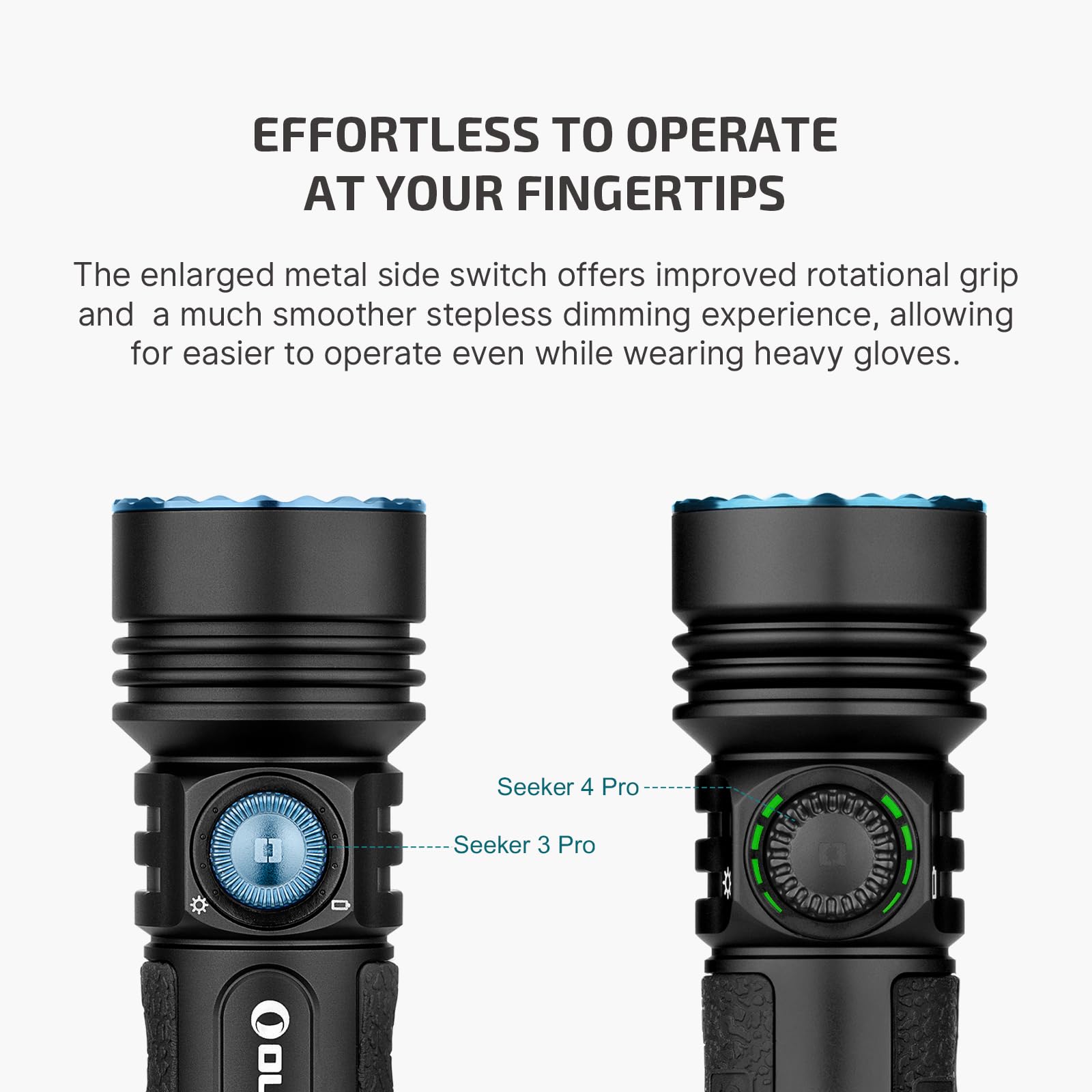Seeker 4 Pro akumulatorowy Flashlight, 4600 Lumens