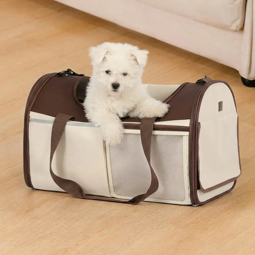 1787696234_xpJIopNh Carrier - Handheld Crossbody Dog Cat, Multi-function Breathable Pet Carrier Bag - Designed for Travel and Vet