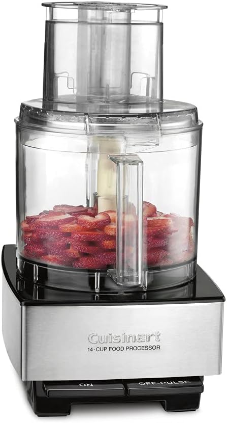 Żywności Processor 14-kubek Vegetable Chopper do Mincing, stal nierdzewna