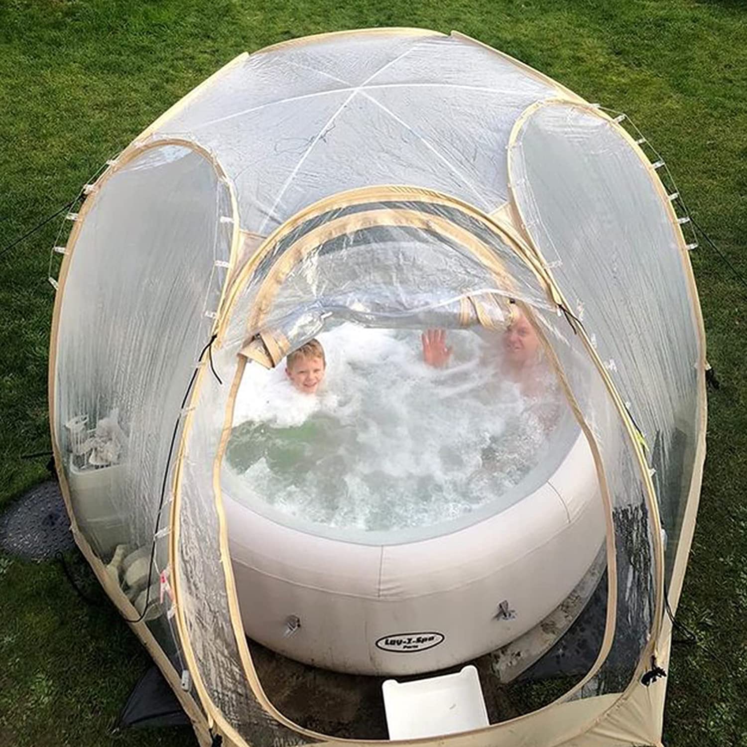Namiot Pop Up altana, 8-10 osobowy Dome ogrodowy tarasowy zadaszenie schronienie
