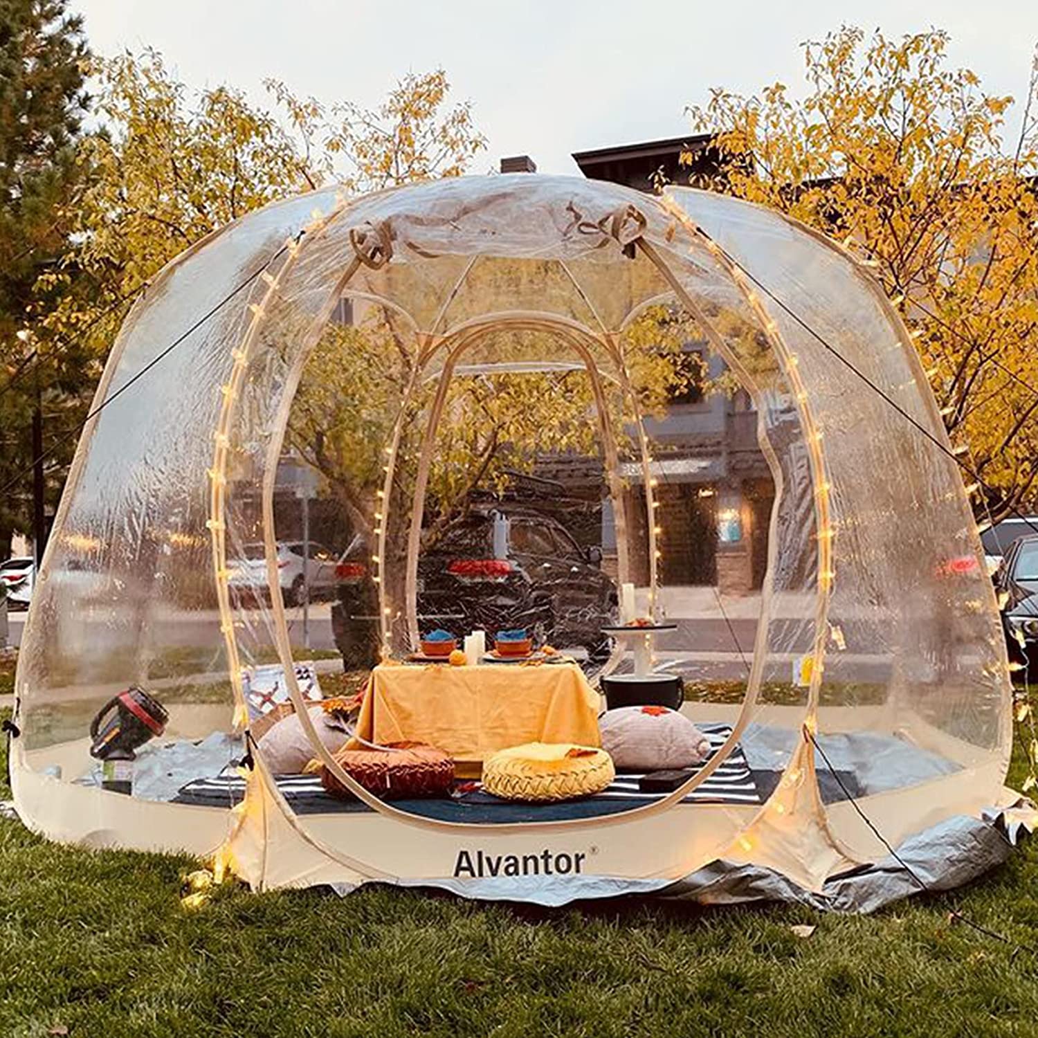 Namiot Pop Up altana, 8-10 osobowy Dome ogrodowy tarasowy zadaszenie schronienie
