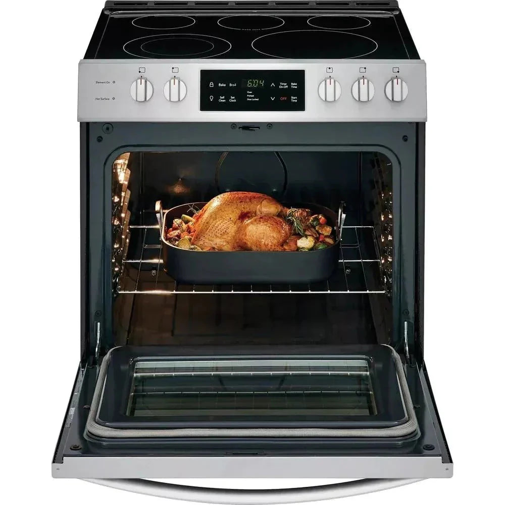 30 w. 5.0 Cu. ft. pojedynczy piekarnik, stal nierdzewna