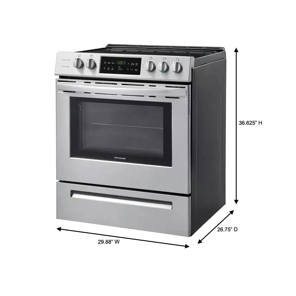 30 w. 5.0 Cu. ft. pojedynczy piekarnik, stal nierdzewna