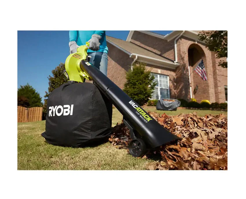 Vacuum - RY40451-2B 40V Vac Attack Cordless Leaf, /mulcher - Featuring (2) 5.0 Ah Batteries and (1) Charger