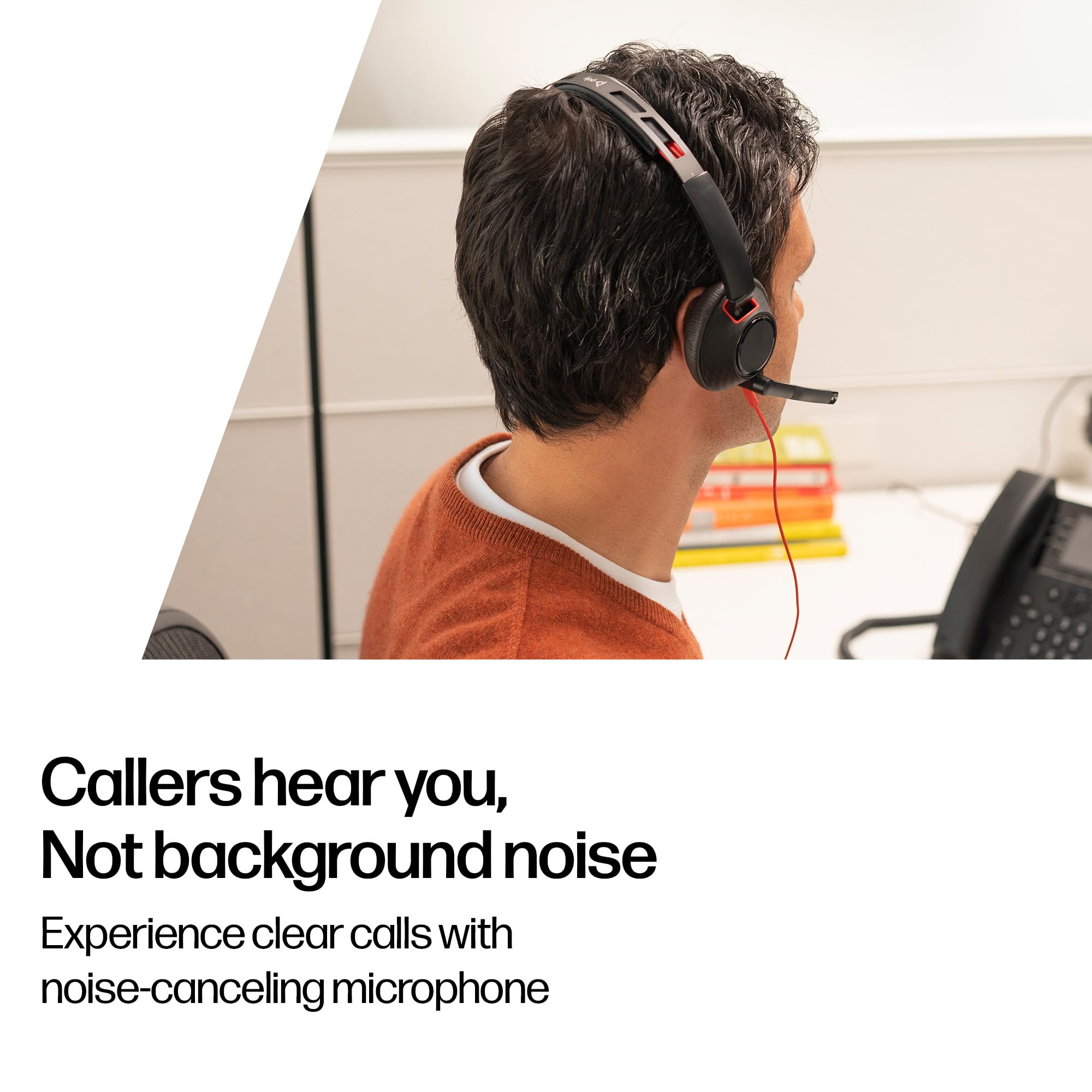 5220 Wired Headset, Noise Cancelling Mic