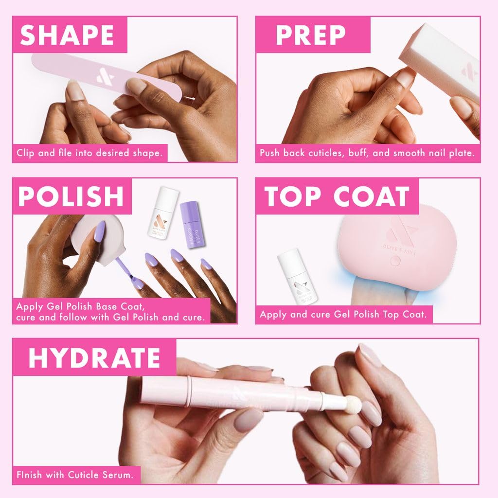 1787702408_rweeVayr Bestsellers Gel Nail Polish Shades i Top Coat, zestaw 6
