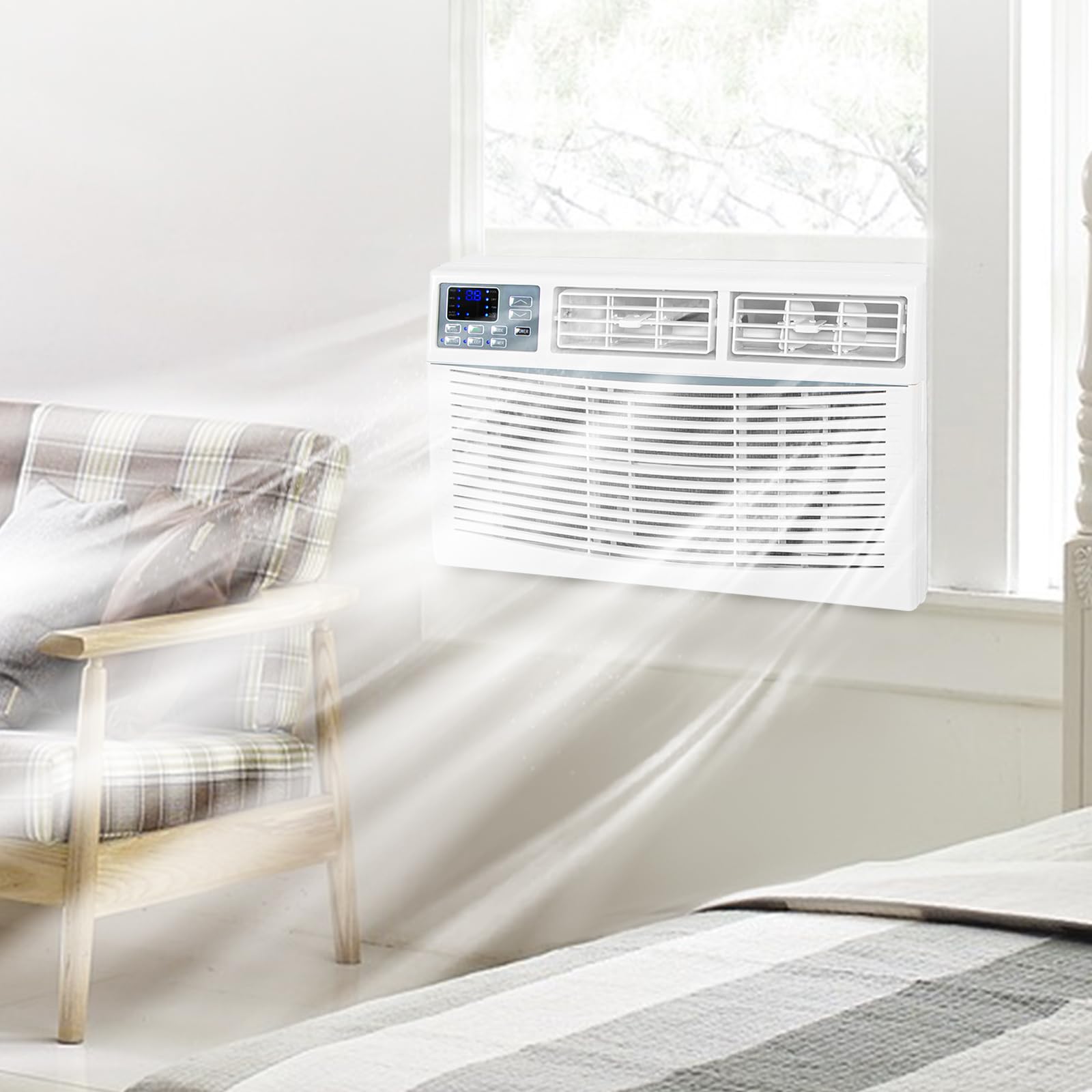 Klimatyzator, 8,000 BTU smart Wi-Fi okno