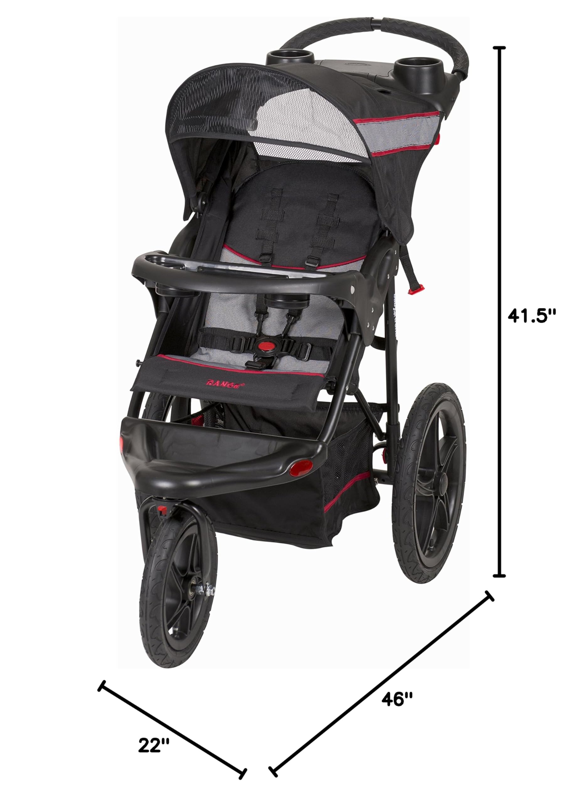 Kuchenka Jogger Stroller, Millennium
