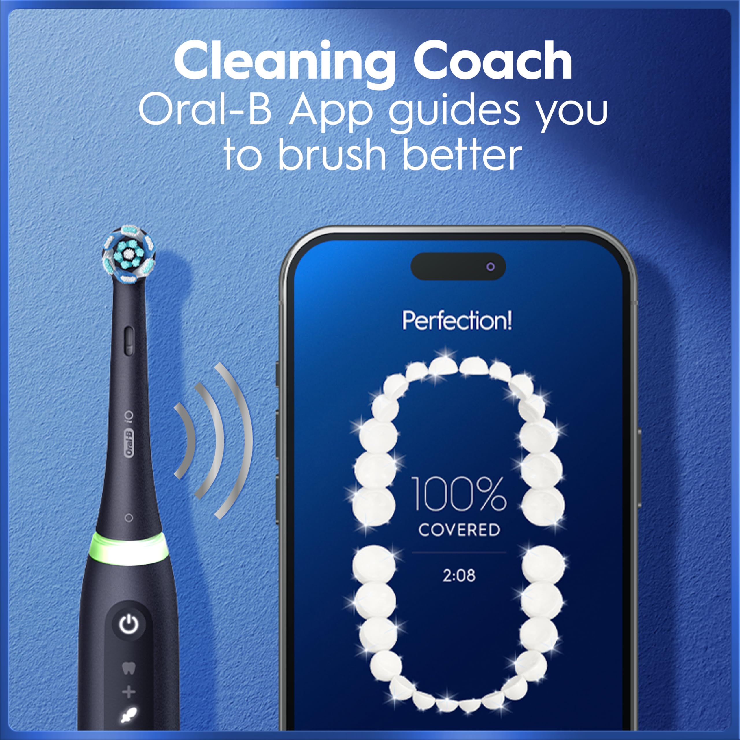 IO5 Limited akumulatorowy elektryczny Toothbrush, czarny