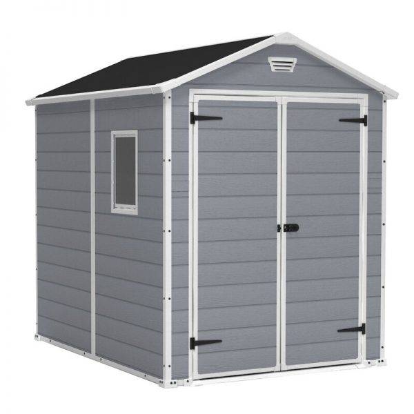 1787720445_kf5xlnte Manor 6 ft. W X 7.5 ft. D plastik szopa magazynowa