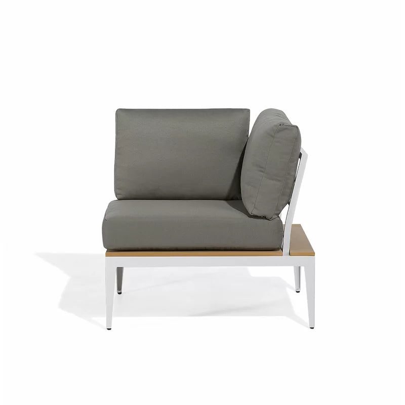 Kirch Wicker 5-osobowy ogrodowy Lounge zestaw z Cushions