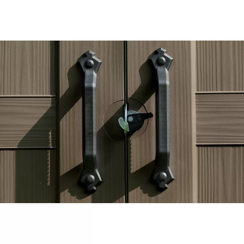 1787720926_7ud7nvrK Szopa magazynowa, Factor 8 X 6 ft. Durable Resin zewnętrzny z podłoga i podwójny Doors do ogrodowy