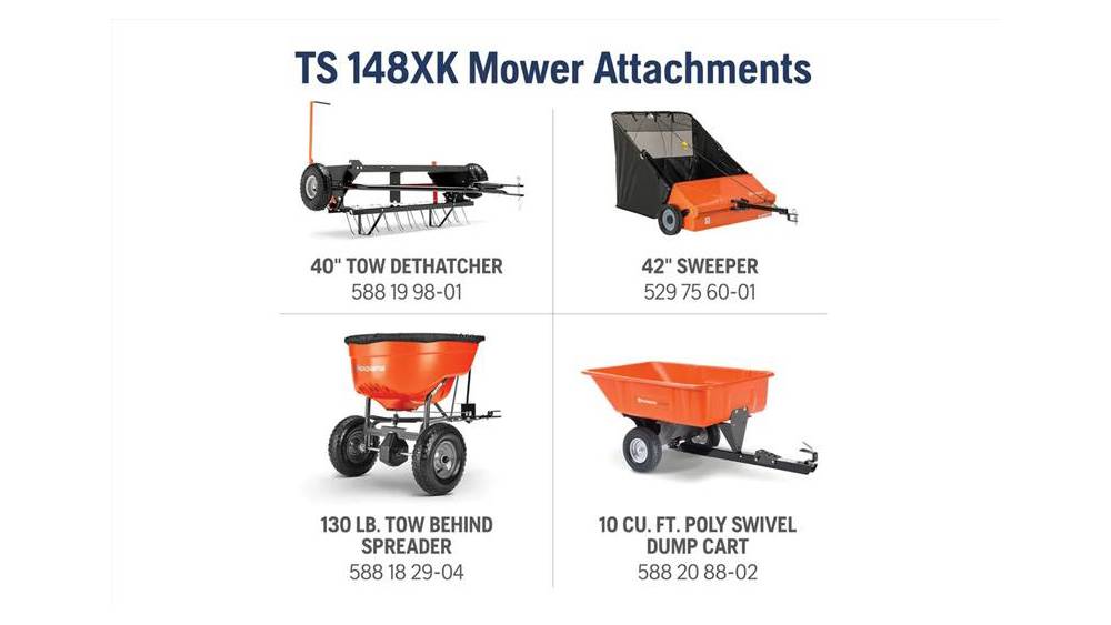 Ts 148XK jezdny kosiarka do trawy