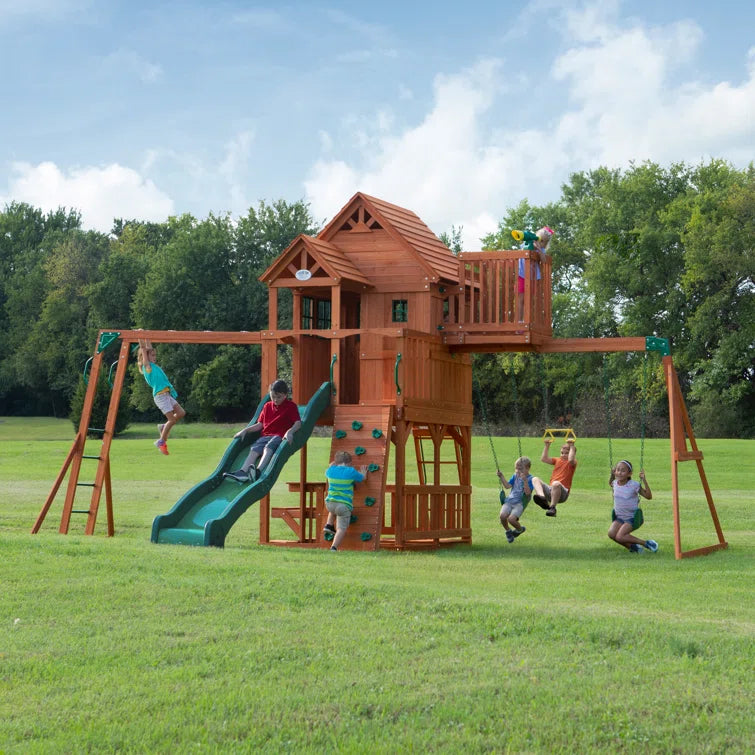 Skyfort Ii wszystko Cedar huśtawka zestaw