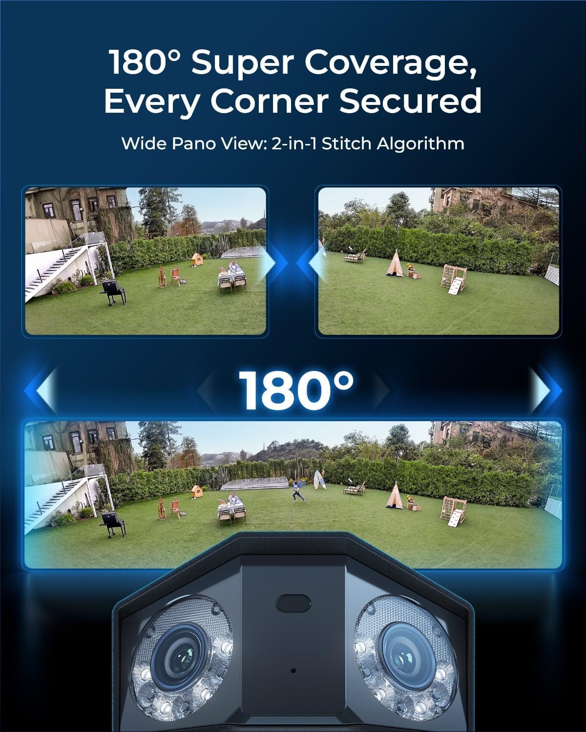 Duo 3 PoE 16MP UHD Dual-lens kamera monitoringu