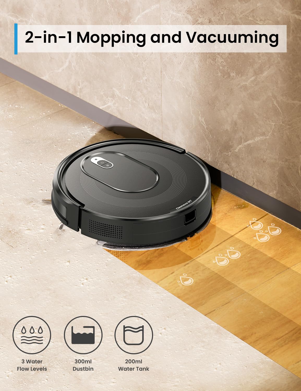 1787736963_k4MyYQei Robot odkurzacz i Mop, W7, zestaw combo z Watertank