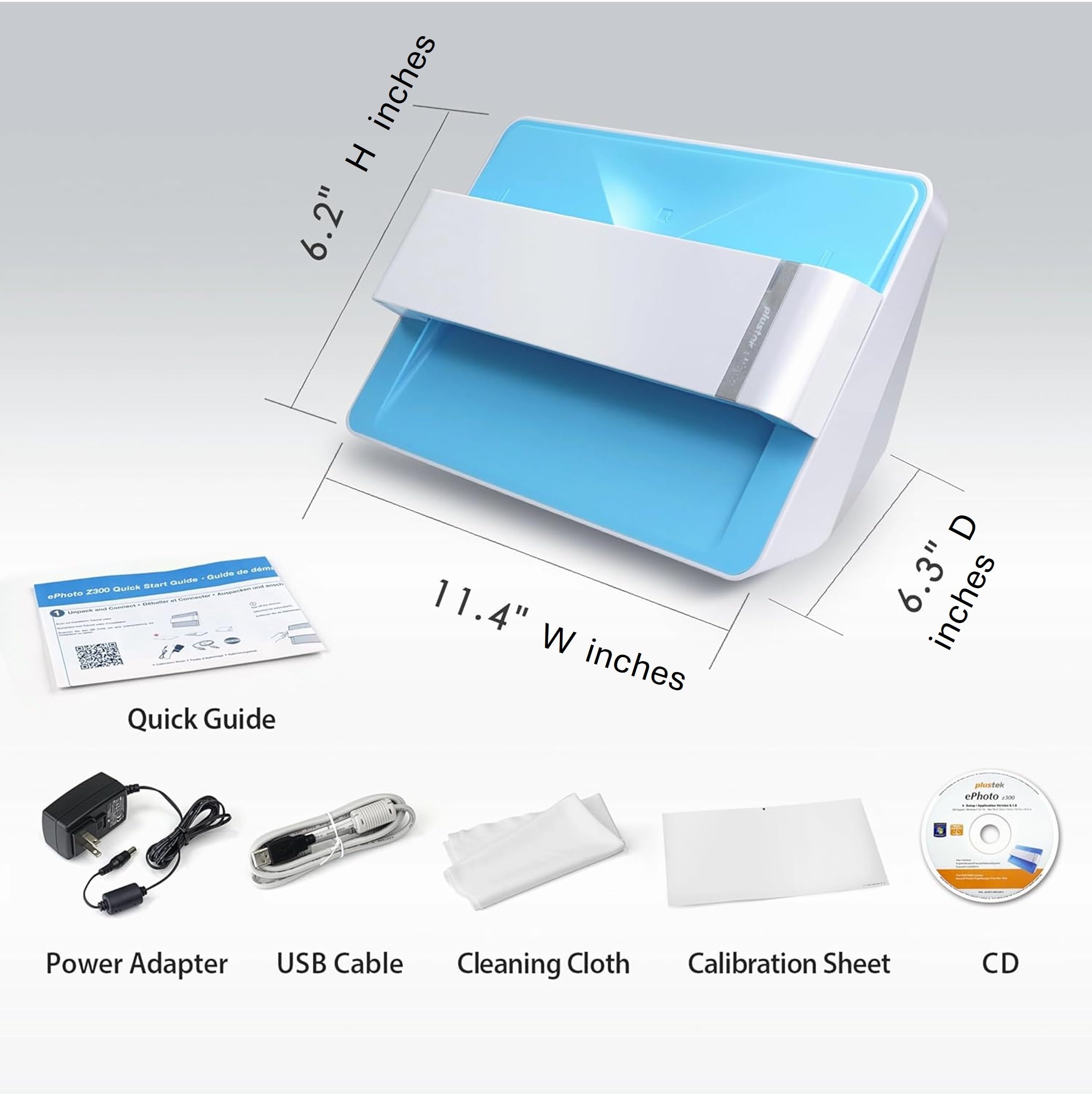 Scanner, Photo, Ephoto Z300, 4 X 6 Photo Scanner