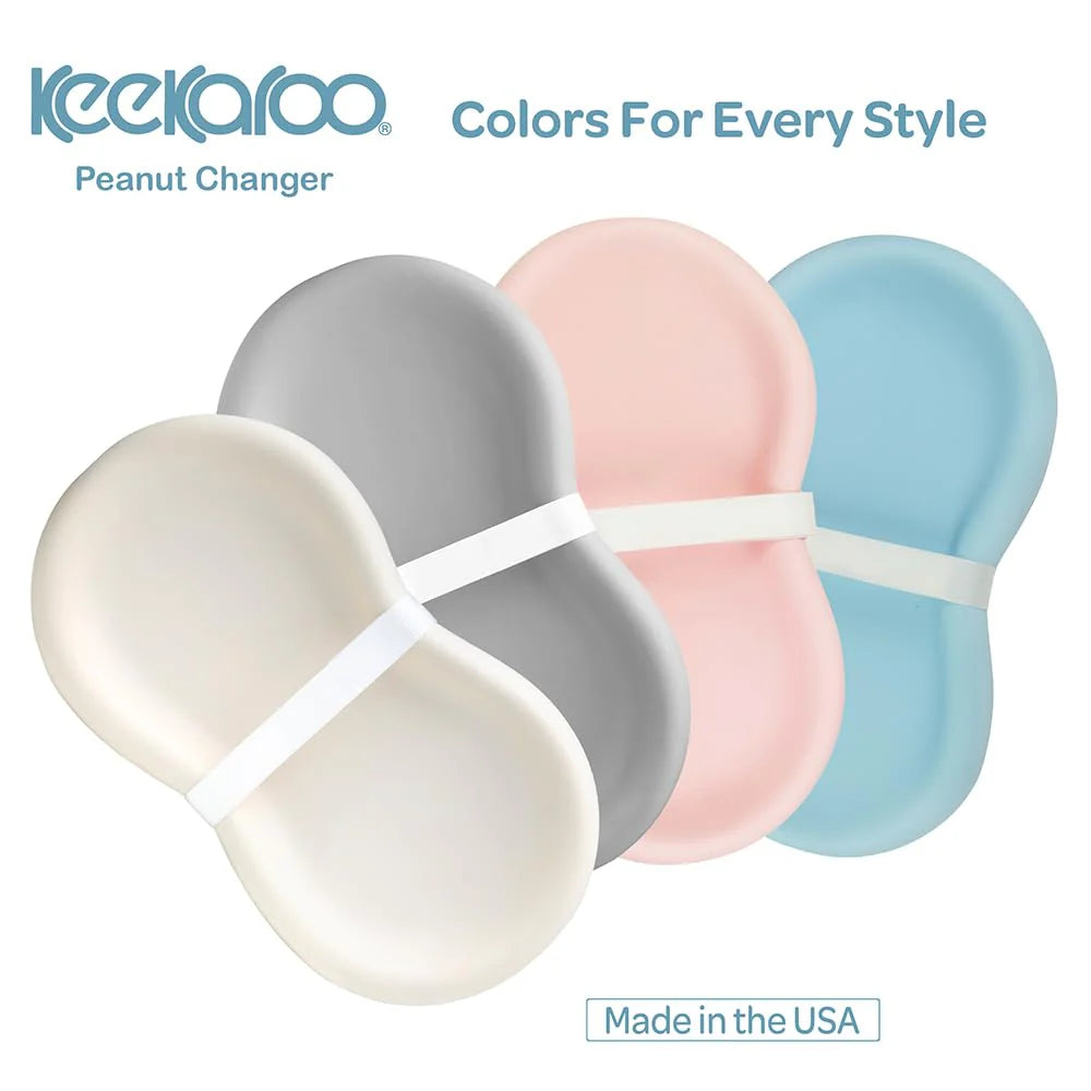 Peanut Changer dziecięcy Vanilla z Easy-clean Diaper podkładka