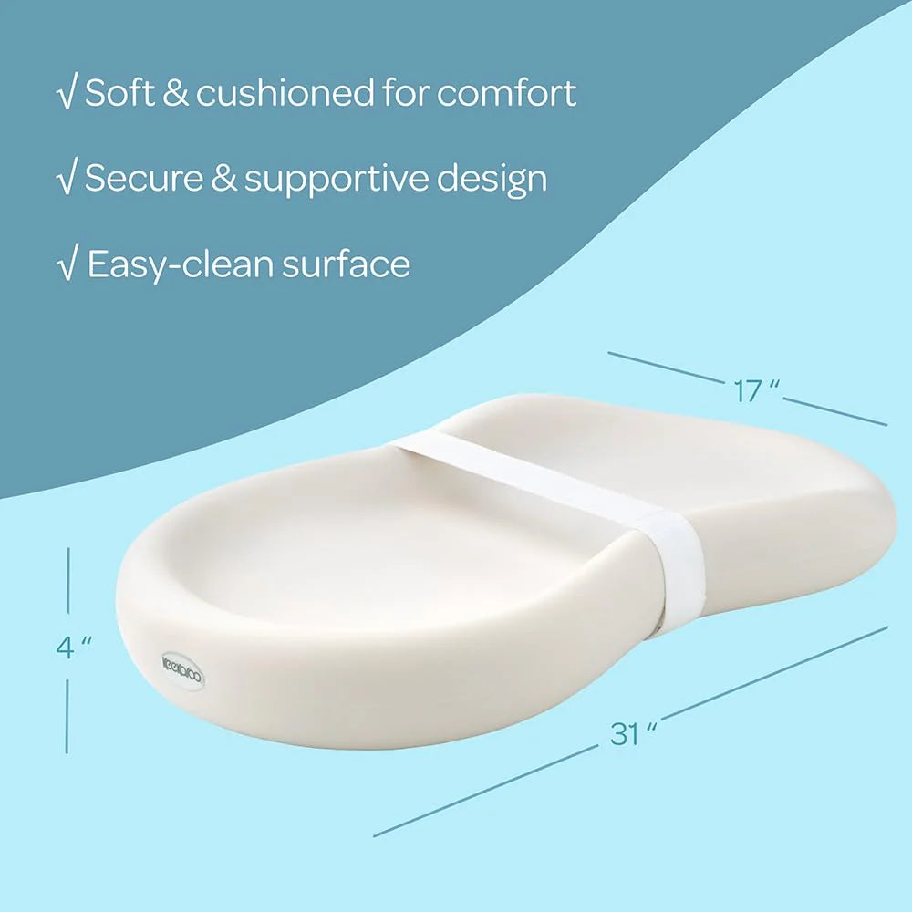 Peanut Changer dziecięcy Vanilla z Easy-clean Diaper podkładka