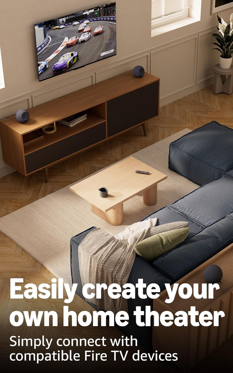 Spatial audio smart głośnik, Newest model, Atmos, Graphite