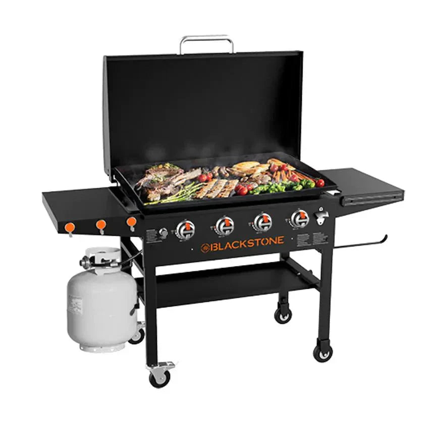 1787745685_bZbLWRdF 1899 36-cali Griddle Cooking stacja W/ Hood
