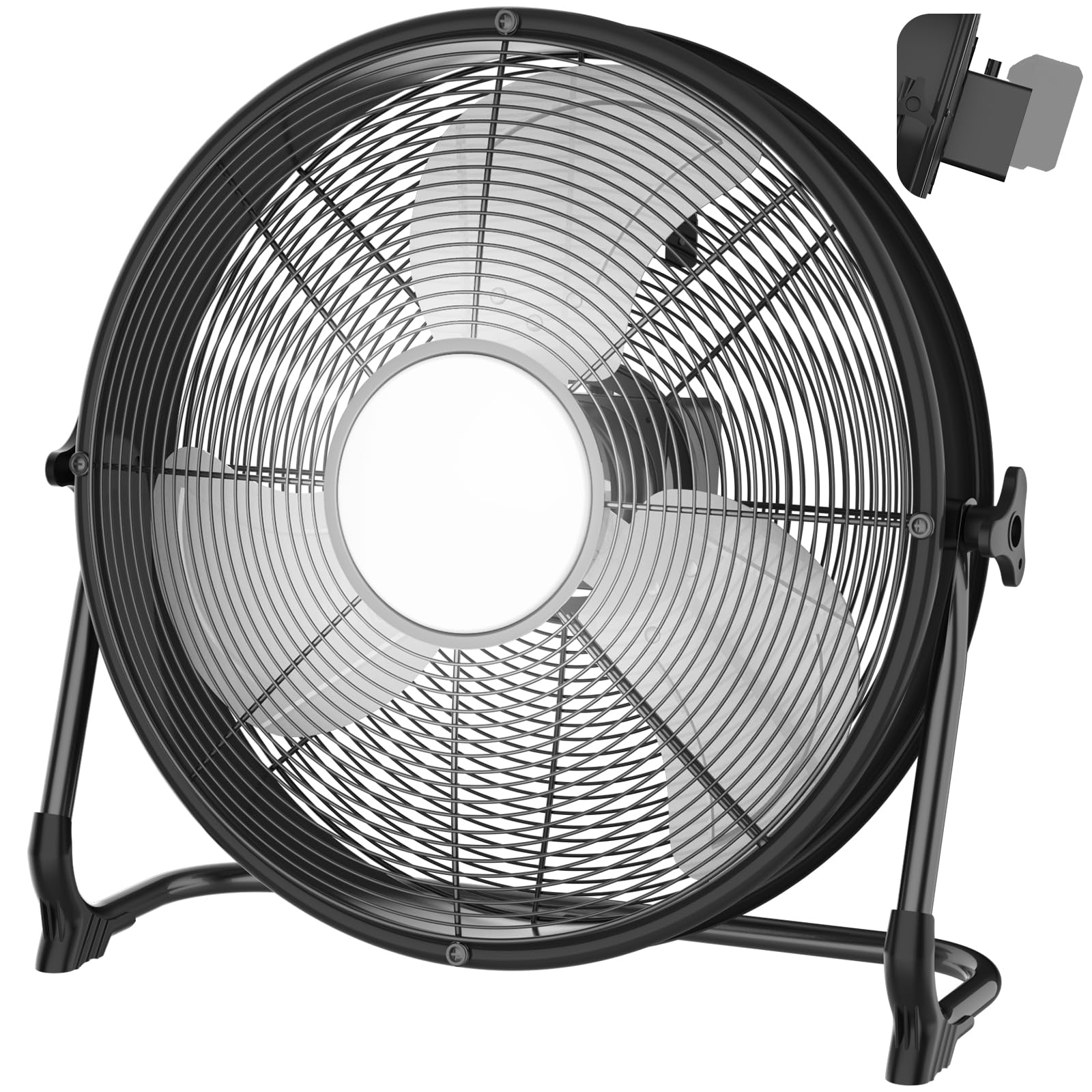 Akumulator, 16, Operated wysoki Velocity podłoga wentylator