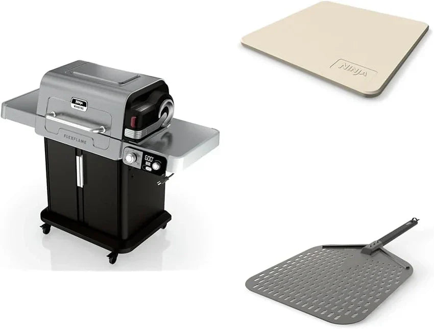 1787748652_1ZTb8ERG FlexFlame, Featuring Grill and Smoker, Electric and Propane Grill, Roaster, BBQ Grill, 5-in-1 Cooking System, 3 Burner, Digital Control, Outdoor