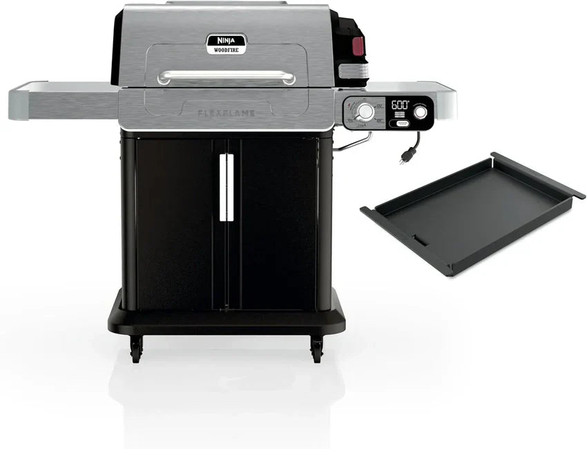 1787748719_tkuUmKss FlexFlame, Featuring Grill and Smoker, Electric and Propane Grill, Roaster, BBQ Grill, 5-in-1 Cooking System, 3 Burner, Digital Control, Outdoor