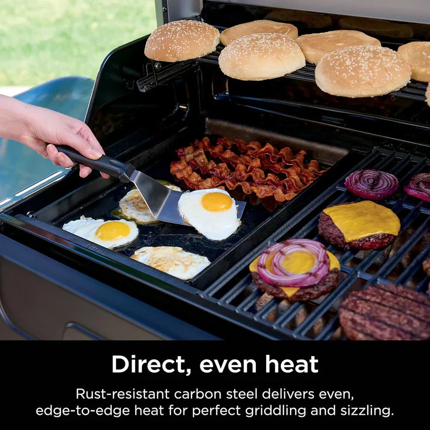 1787748722_ql08cjbJ FlexFlame, Featuring Grill and Smoker, Electric and Propane Grill, Roaster, BBQ Grill, 5-in-1 Cooking System, 3 Burner, Digital Control, Outdoor