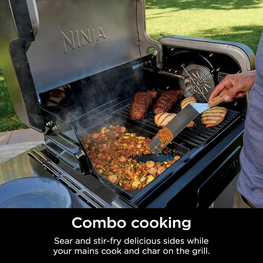 1787748730_PvzxiTxM FlexFlame, Featuring Grill and Smoker, Electric and Propane Grill, Roaster, BBQ Grill, 5-in-1 Cooking System, 3 Burner, Digital Control, Outdoor
