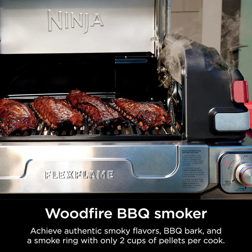 1787748770_Am63B8X7 FlexFlame, Featuring Grill and Smoker, Electric and Propane Grill, Roaster, BBQ Grill, 5-in-1 Cooking System, 3 Burner, Digital Control, Outdoor