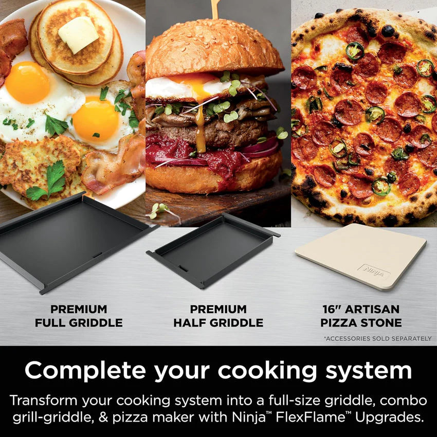 1787748803_09kIbSW0 FlexFlame, Featuring Grill and Smoker, Electric and Propane Grill, Roaster, BBQ Grill, 5-in-1 Cooking System, 3 Burner, Digital Control, Outdoor