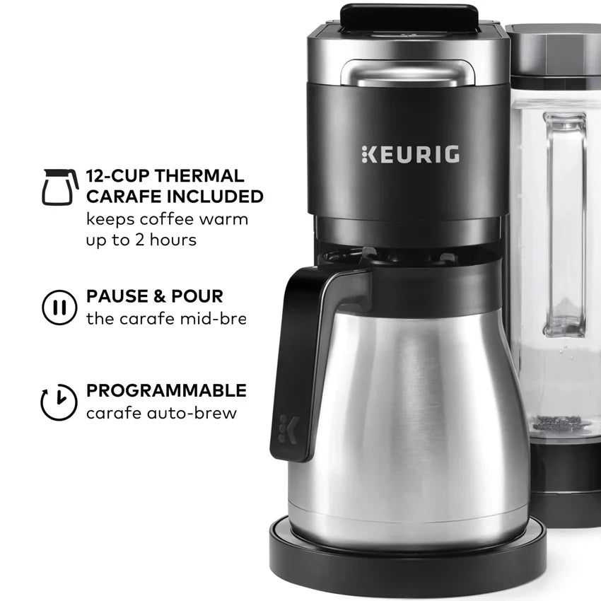 K-duo Plus pojedynczy Serve i Carafe ekspres do kawy