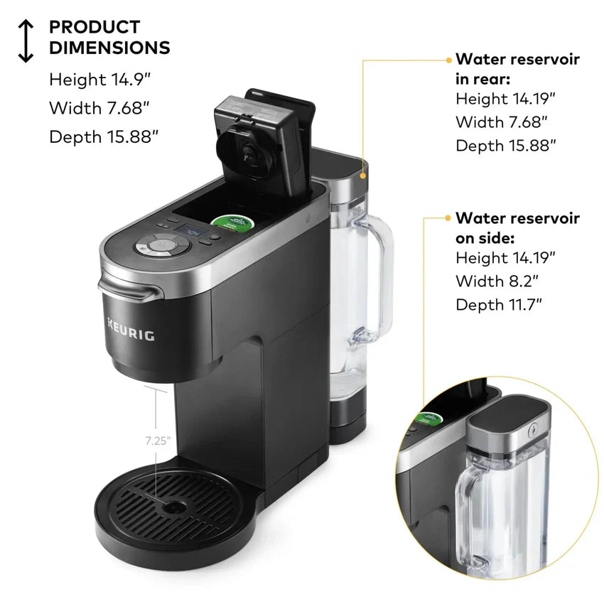 K-duo Plus pojedynczy Serve i Carafe ekspres do kawy