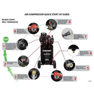 1787750580_xlQTbDz9 30 Gal. 175 PSI Oil Lubed Belt napęd przenośny Vertical elektryczny powietrza kompresor C304H