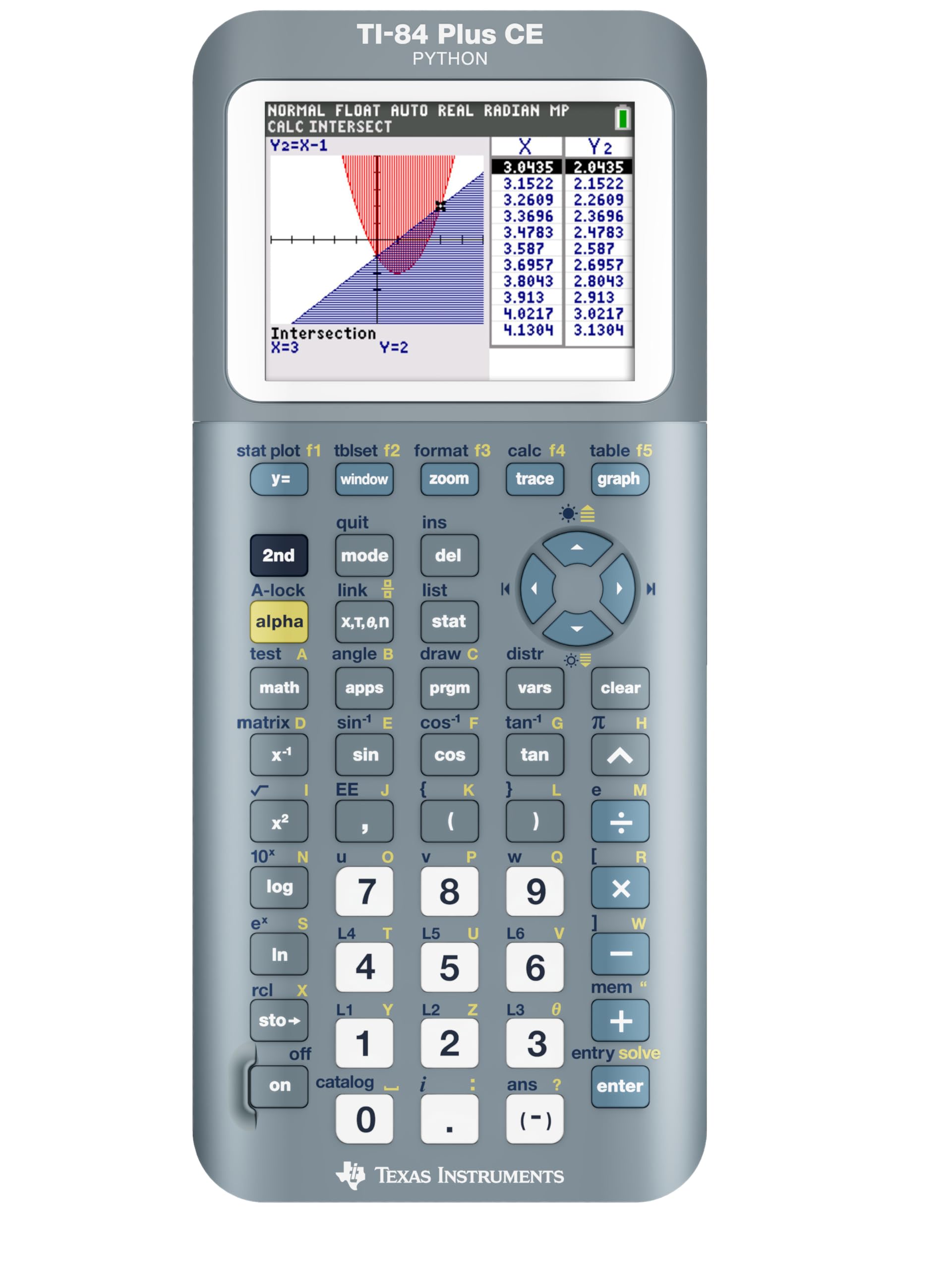 TI-84 Plus Ce Graphing Calculator, Fractal Frost