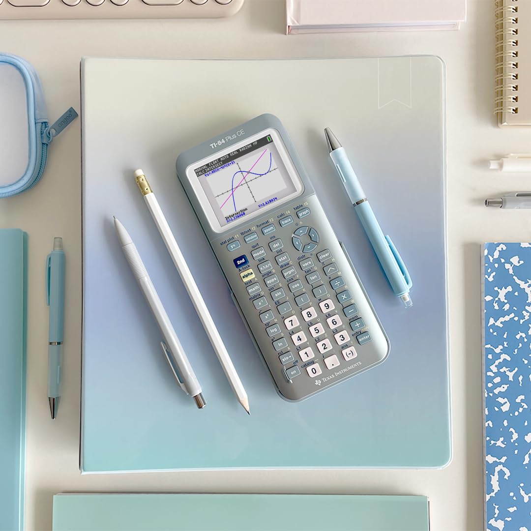 TI-84 Plus Ce Graphing Calculator, Fractal Frost