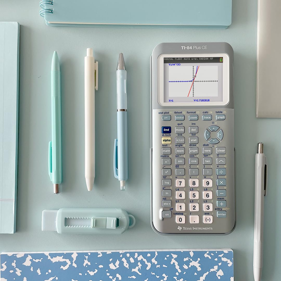TI-84 Plus Ce Graphing Calculator, Fractal Frost