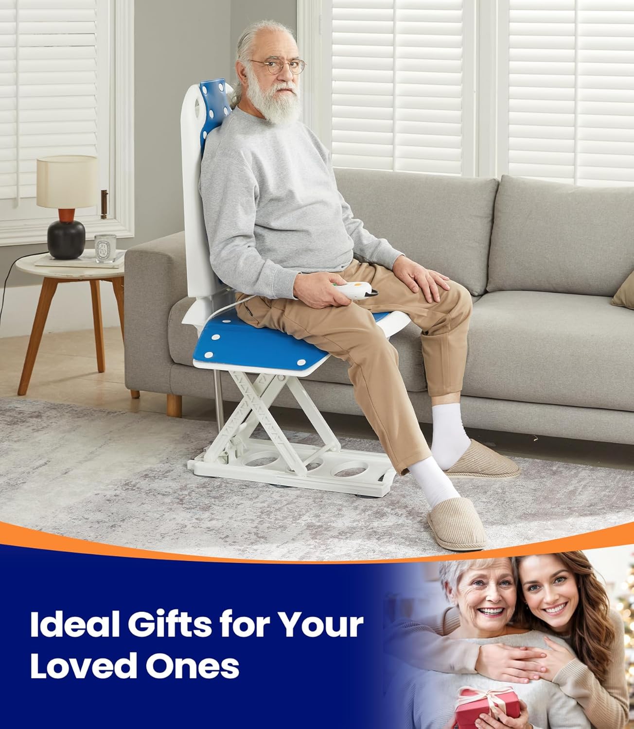 1787764763_5ZTUiwdJ Krzeslo, elektryczny, podnośnik do Elderly, 300 lb pojemność