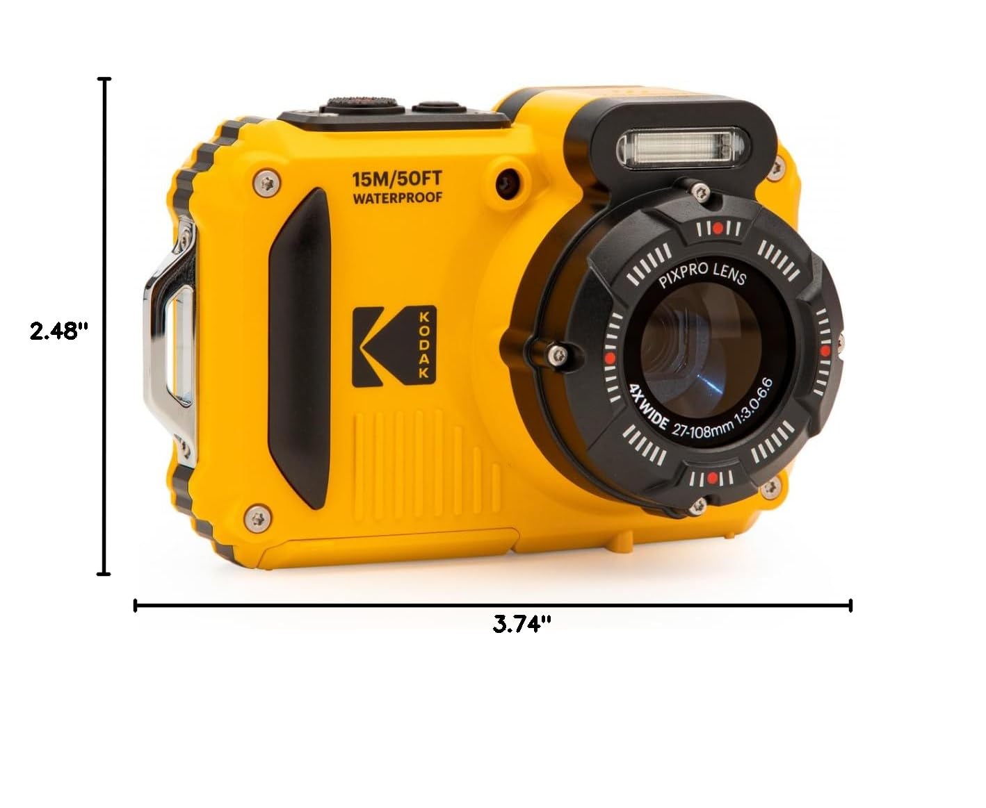 Pixpro WPZ2 Rugged wodoodporny Shockproof cyfrowy kamera