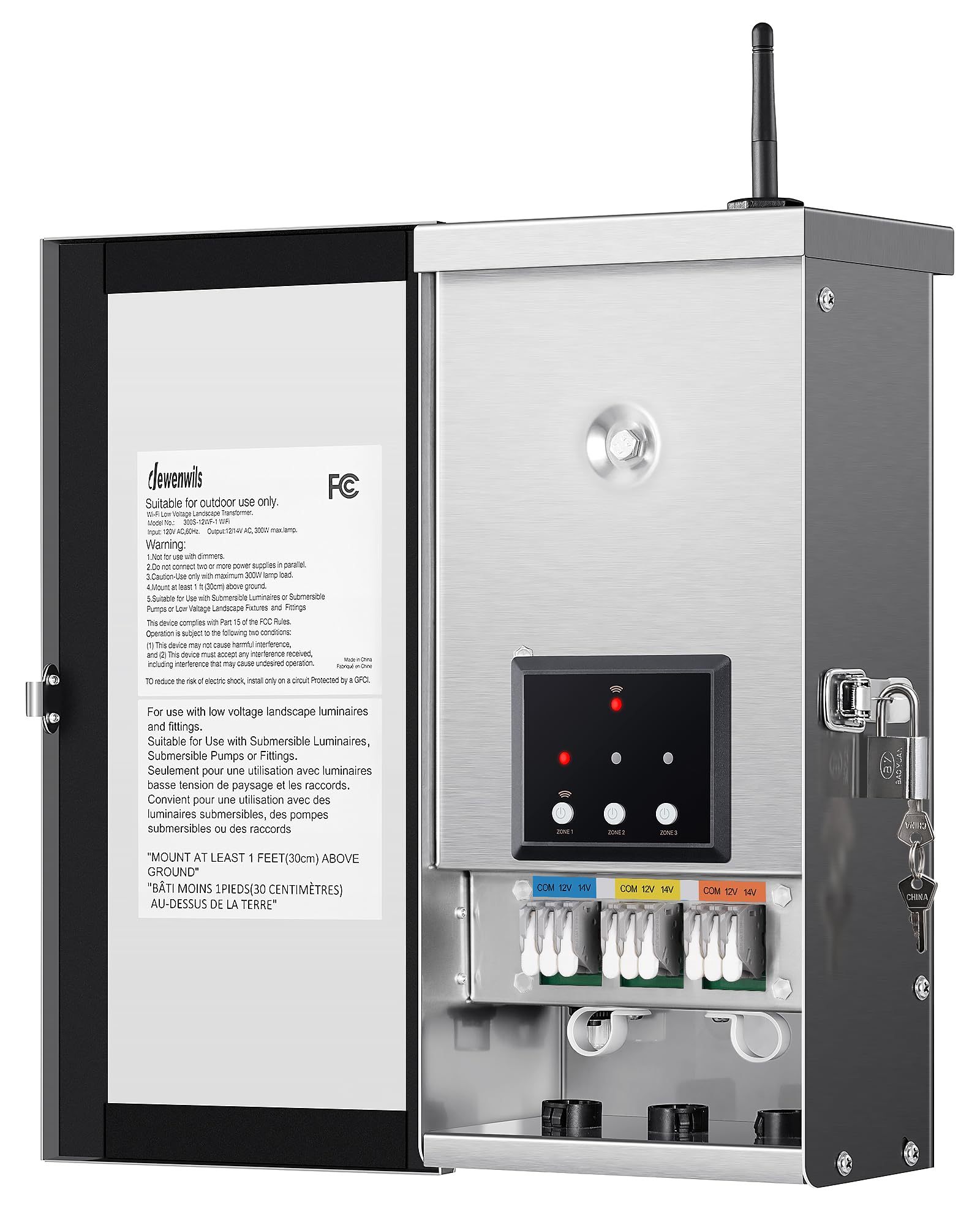 300W Wi-Fi niski Voltage Landscape Lighting Transformer