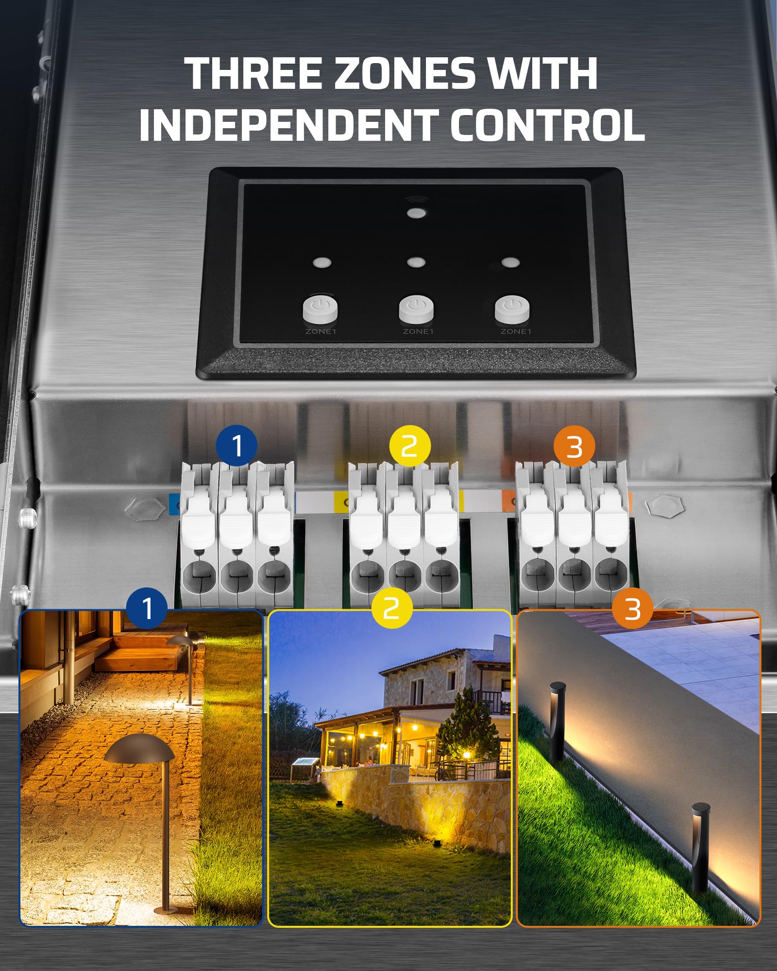 300W Wi-Fi niski Voltage Landscape Lighting Transformer