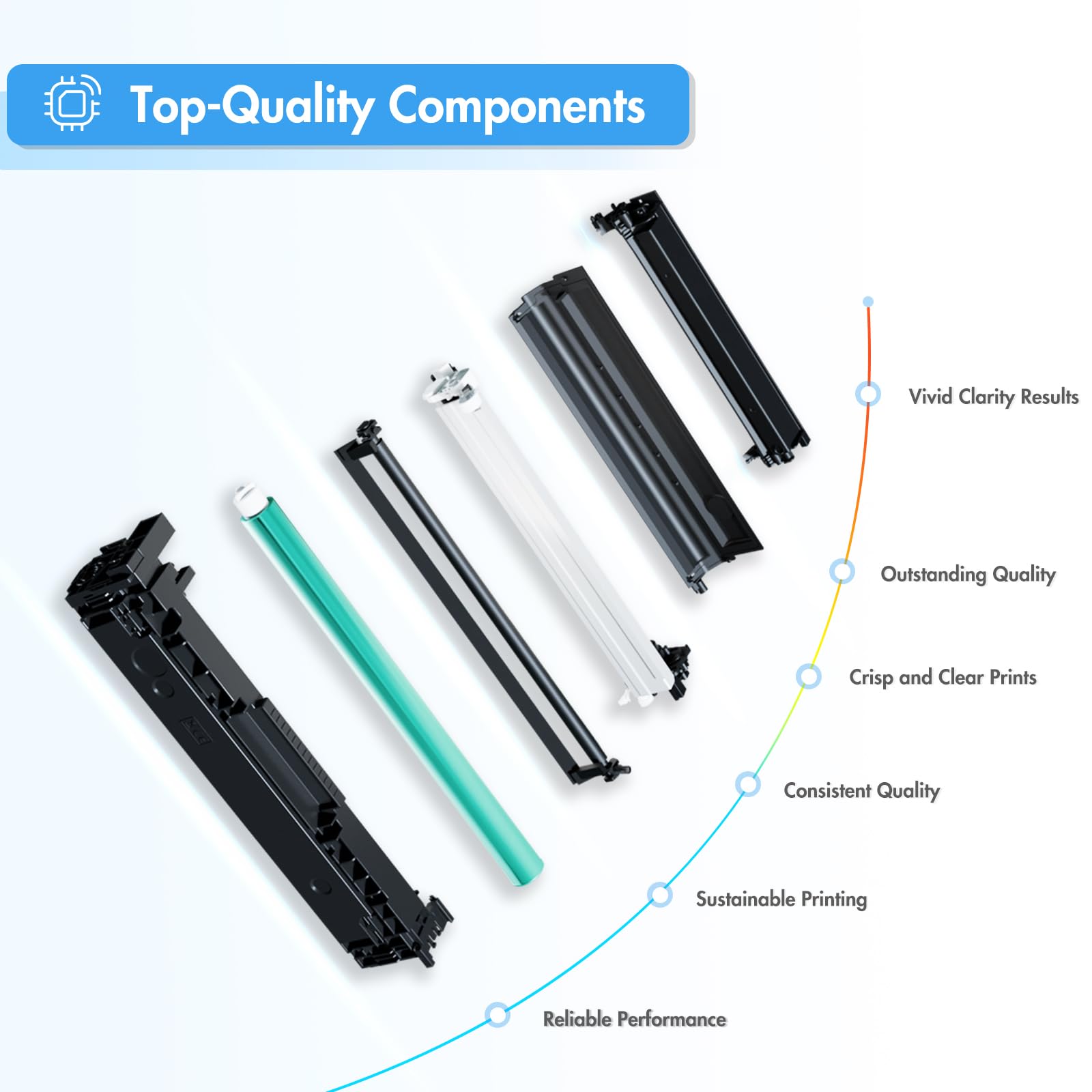 1787770416_27uFkrtg Toner, 206X, Cartridges 4 pakiet wysoki Yield, zamienny do HP 206X