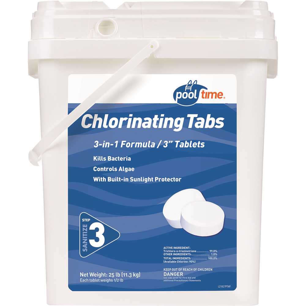 Basen Time 21827P 35 lb. Chlorinating Tablets